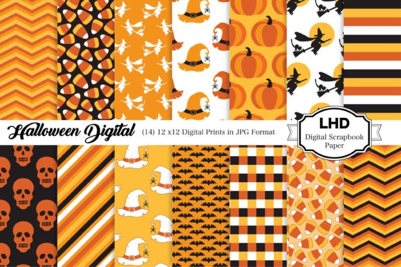 Halloween Digital Patterns: A Creative Resource for Design Enthusiasts
