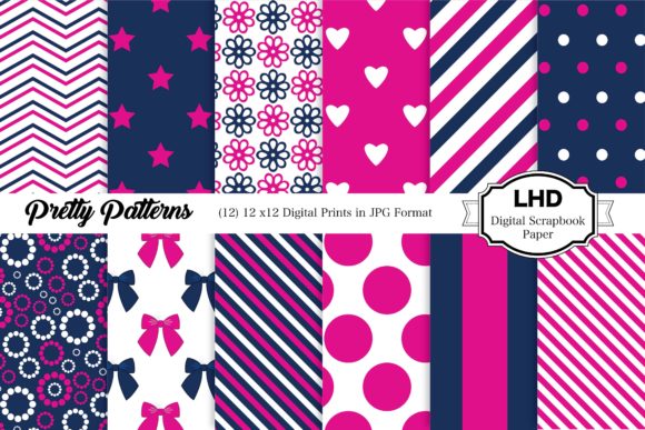 Pretty Patterns Digital Papers