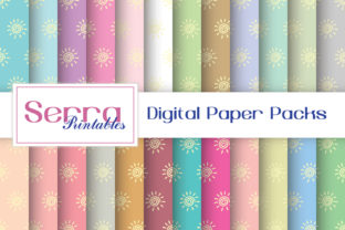 Seamless Pastel Sun Patterns: A Creative Resource for Design Enthusiasts