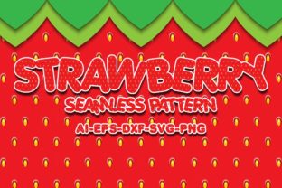 Seamless Patterns Strawberry