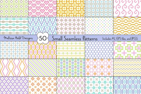 Small Seamless Geometric Patterns