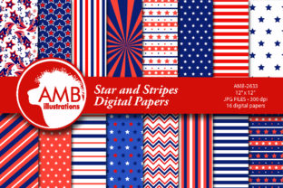 Stars and Stripes Patterns: A Versatile Resource for Creative Projects